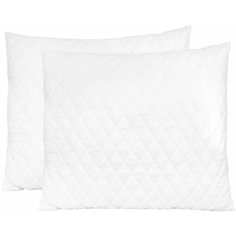 Unico Design Cuscini 2 pz 70x60x14 cm in Memory Foam 70x60x14 cm Magnifico  it - Bianco32513