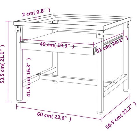 MOBILE COPRILAVATRICE RESINA cm.68,5x64,5x88h BIANCO