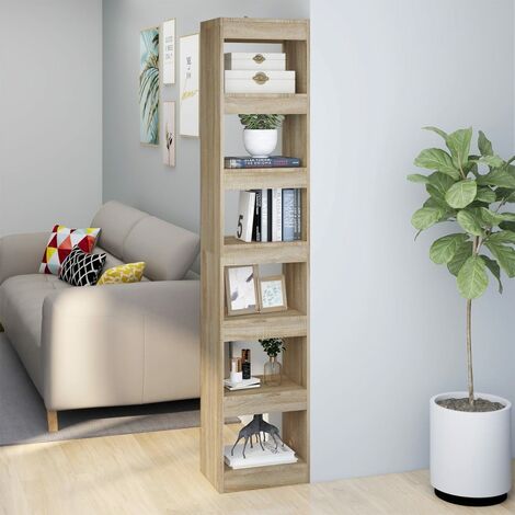 Unico Design Libreria/Divisorio Rovere Sonoma 40x30x198 cm 40x30x198 cm Magnifico IT - Beige93711 - Beige