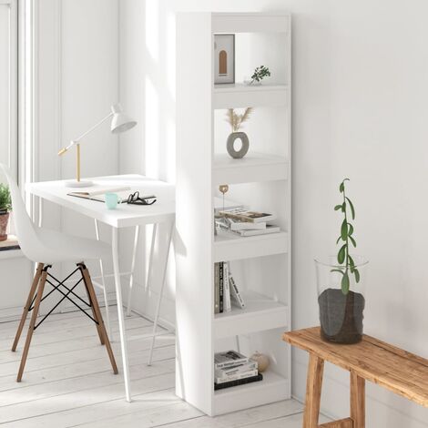 Unico Design Libreria/Divisorio Bianco 40x30x166 cm 40x30x166 cm Magnifico IT - Bianco76034 - Bianco