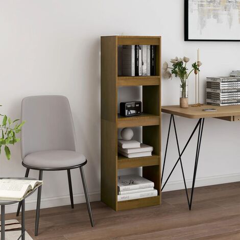 Unico Design Libreria/Divisorio Miele 40x30x135,5 cm Legno Massello di Pino  40x30x135,5 cm Magnifico it - Marrone39188