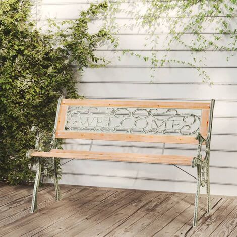 Unico Design Panchina da Giardino 122 cm in Legno Massello di Abete 122x51x73 cm Magnifico it -
