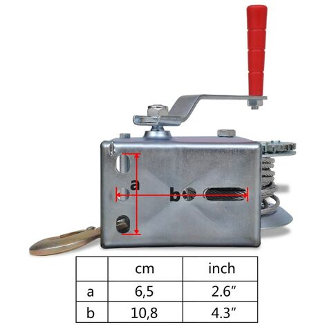 Unico Design Argano a Mano 540 kg 24x24x15 cm Magnifico it - 74718