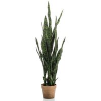 Pianta Artificiale Decorativa Sansevieria 40 cm - SKLUM