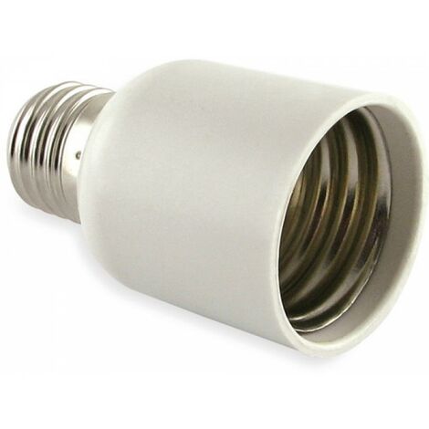 Adattatore portalampada da E14 a E27 convertitore attacco per lampadine
