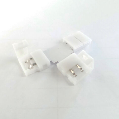 Connettore Spinotto 12v/24v a T e Angolare per striscia led SMD 2835,3014,5050
