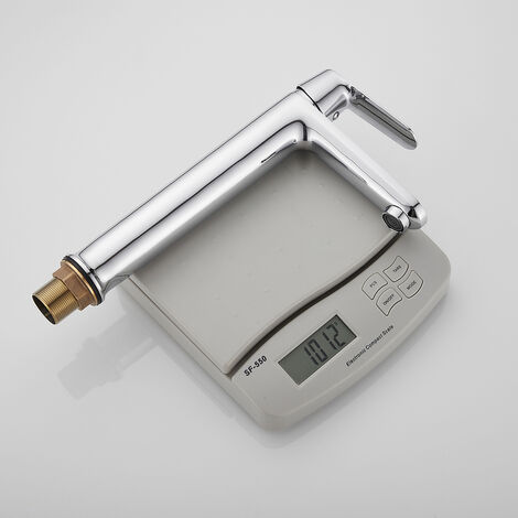 Rubinetto Miscelatore per Lavabo bagno completo di accessori X002-2