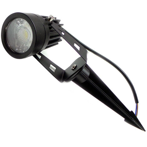 Faretto led picchetto 3w da esterno con staffa illuminazione giardino  F15-COB3WLuce Neutra Naturale 4200k