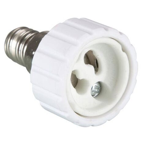 Adattatore Portalampada da E27 a GU10 Bianco 250V Aigostar