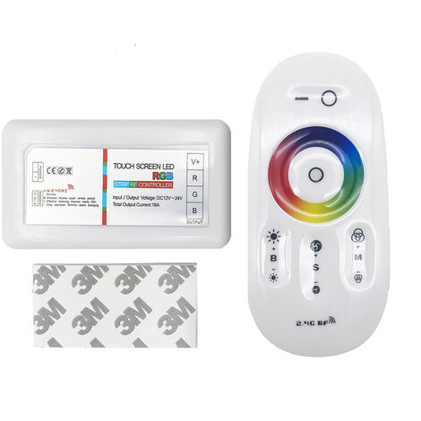 CONTROLLER WIFI PER STRISCIA RGB CON TELECOMANDO TOUCH