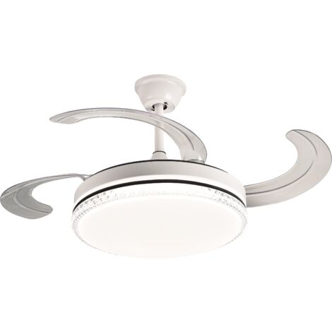 Phuket Ventilatore Da Soffitto Con Luce - Leds C4 Illuminazione