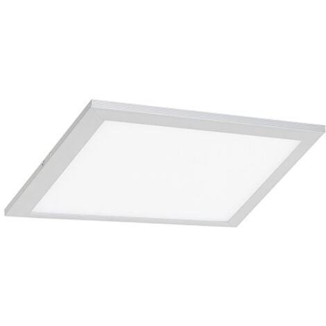 Pannello Led 30x30 18W 220v bordo argento driver incluso P20-PANEL30X30-18WLuce Fredda 6400k (1/4)