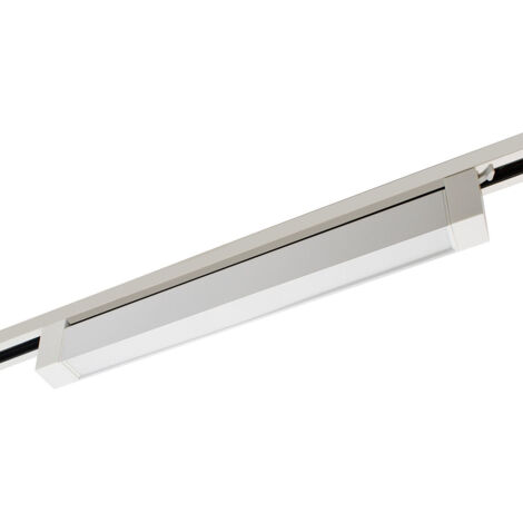 Barra a LED 30W Bianca diffusore opaco binario monofase BARLED-MONO-30W-BIANCOLuce Neutra Naturale 4200k (1/5)