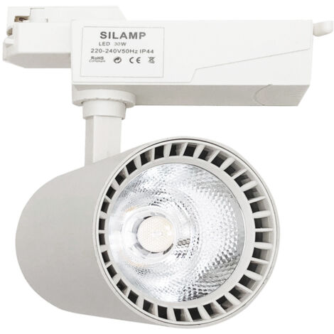 Faretto LED a binario 30w monofase illuminazione a binario led FB-9-30WLuce Calda 3000k (1/4)