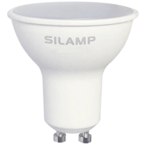 Lampadina LED SMD 2835 8W attacco GU10 220V faretto led satinato M11-GU10-8WLuce Neutra Naturale 4200k