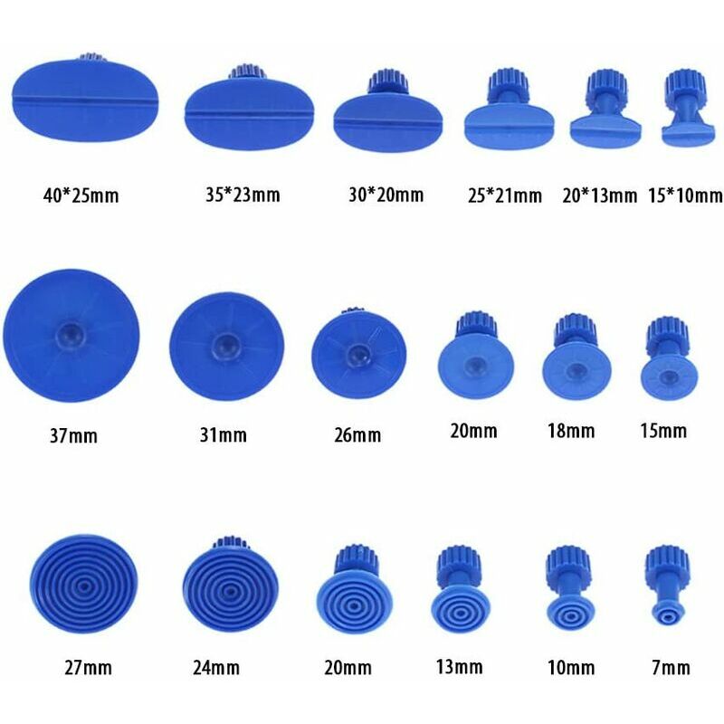 Kit Débosselage Sans Peinture 34 Pièces - Réparation Bosse Voiture, Moto, Frigo, Porte
