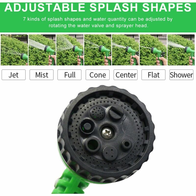 Pistolet Arrosage Métal ESOW - 4 Jets, Laiton, Haute Pression - Pour Jardin, Lavage Voiture