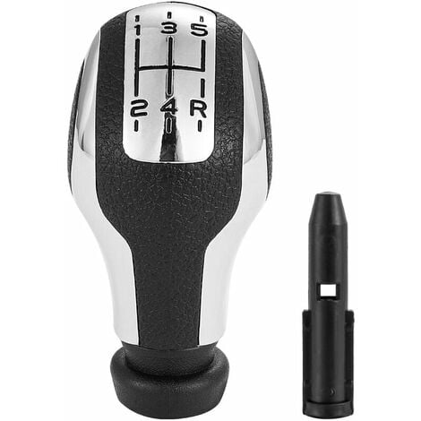 5 Vitesses Pommeau de Levier de Vitesse Compatible pour Peugeot 106 107 205 206 207 301 306 307 308 406 407 408 508 605 806 807 2008 3008 5008 Citroen C2 C3 C4 C5 Picasso Saxo Xsara Elysee