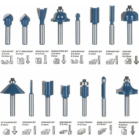 Fraise à Joint De Avec De 12 Mm, Fraise à Joint De Colle Réversible