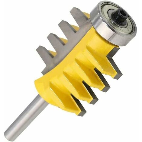 Outils de travail du bois 8 Shank Bevel Tenon Knife 8mm Shank Rail Finger Joint Reversible For Woodworking Tool Room
