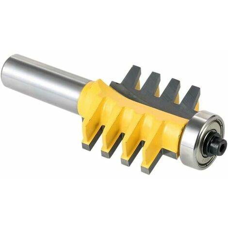 Outils de travail du bois 8 Shank Bevel Tenon Knife 8mm Shank Rail Finger Joint Reversible For Woodworking Tool Room