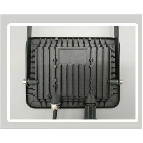 30W, noir, lumière d'inondation de détection de corps humain, lumière d'inondation extérieure imperméable, lumière d'inondation de LED, appropriée à l'éclairage extérieur