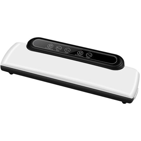 Machine à sceller sous vide, machine à sceller les aliments automatique pour bac à légumes, avec indicateur LED de mode aliments secs et humides