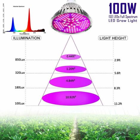 Grow Light | Lámparas de Iluminación Led para cultivos de interior