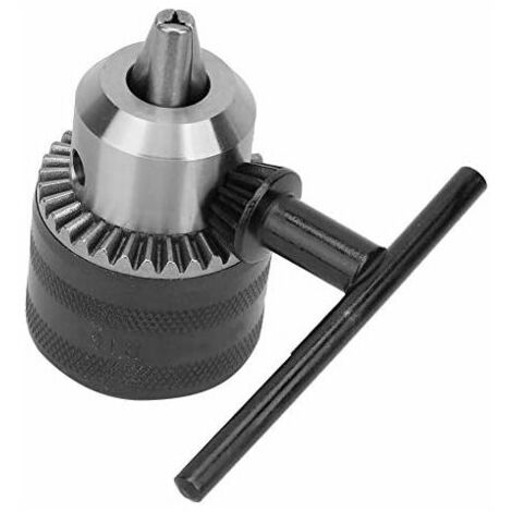 B16 de 1.5-13MM Mandrin , Accessoires pour perceuses Mandrins de Perceuse Changement Rapide Mandrin Avec Clé Adaptateur d'outil de fraisage d'adaptateur
