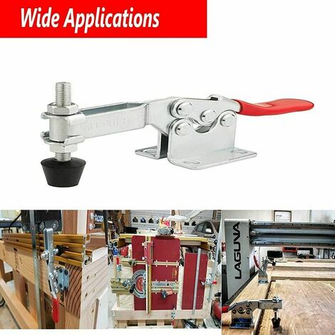 Pinces à Genouillère - Lot De 10 - Serrage Rapide - Capacité 59 Lbs - Pour Bois, Métal, électronique