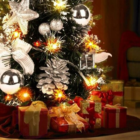 Sapin de Noel Lumineux en Métal de Table, Lumière d'arbre en Spirale à  Piles, Decoration Sapin Noel, Ornements d'arbre pour décoration de Noël :  : Cuisine et Maison