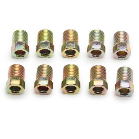 Bobine de tuyau de frein en cuivre-nickel et kit de montage 3/16 OD 25 pi rouleau de bobine