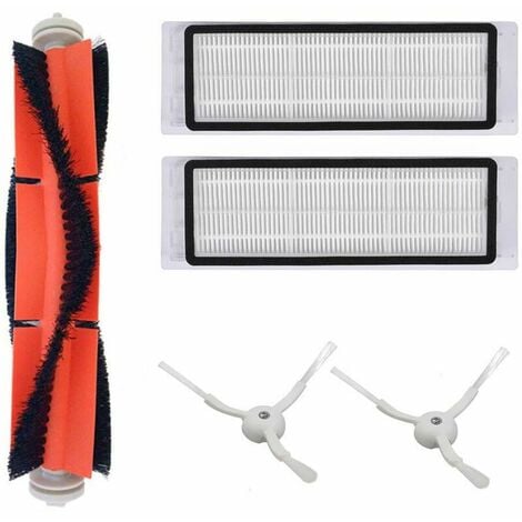 Kit d'accessoires pour aspirateur robotique vadrouille tissu brosse latérale  filtre pièces de rechange pour Mannv