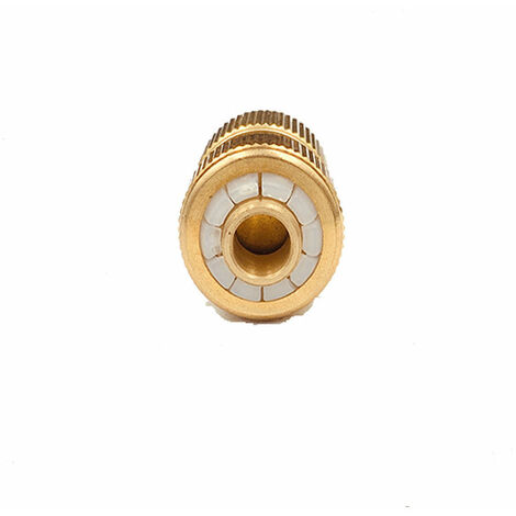Lot De 2 Raccords/connecteurs De Tuyau D'arrosage En Laiton 13 mm (1/2quot) - Fonction Aqua Stop