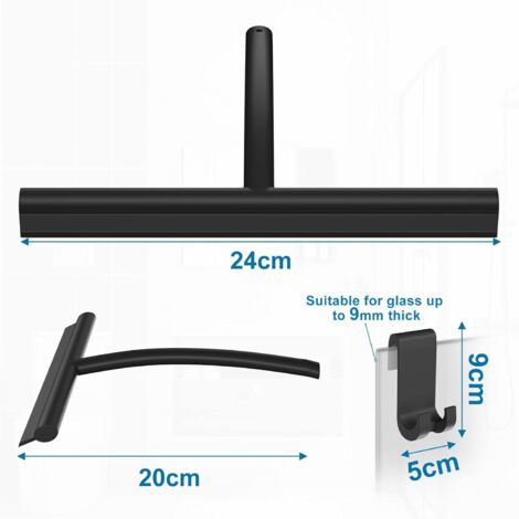 Raclette Télescopique Pour Vitres Et Douche | Manche Extensible 48-153cm - Noyau Acier