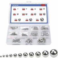 50 Billes Acier 8mm - Roulement Vélo Pièces Réparation Roue