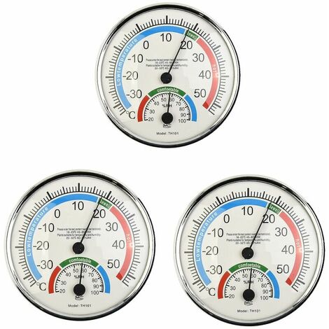 Tfa Dostmann 2er Set digitales Thermo-Hygrometer mit au meilleur prix -  Comparez les offres de Thermomètres et stations météorologiques sur  leDénicheur