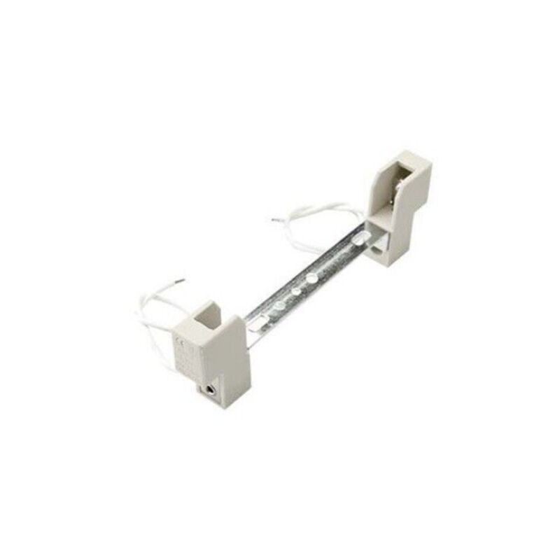 Portalampade r7s 118mm Ceramico con Staffa Metallica per Lampadine Lineari R7s 118mm, J118 Alogena LED, 110-240V, ricambio lampada da Parete Terra, set di 2 pezzi