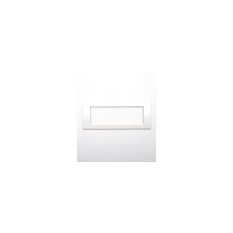 Placca Di Finitura Schneider Electric Unica Pro 2 Posti - Colore Bianco, 156x85mm