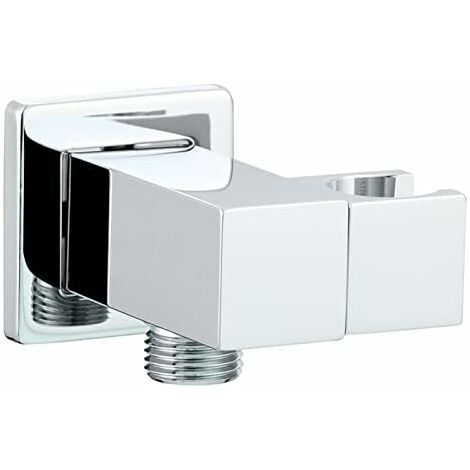 Support douchette rond mural chrome laiton HYDROTHERAPIE - PD44951 Chromé -  Achat/Vente ONDYNA PD44951