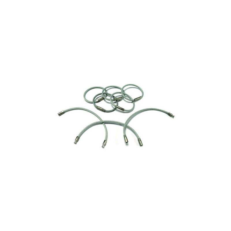 Lot De 6 Sifflets De Sécurité En Alliage D'aluminium – Porte-clés Pour Randonnée, Camping, Survie - 8