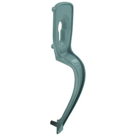 Tirard – Poignée de porte de garage en ABS gris – Dimensions 245mm x 55mm – Design robuste pour usage intensif – Installation facile