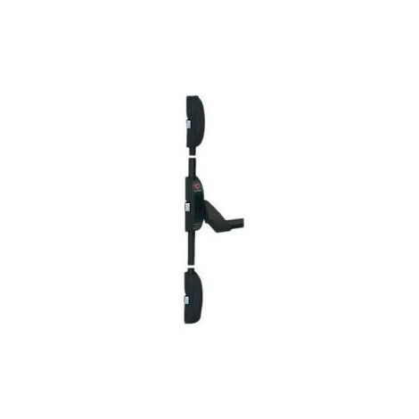 Serrure antipanique 3 points latéraux Série 6840 PREMIUM BM - ASSA ABLOY VACHETTE                                Noir