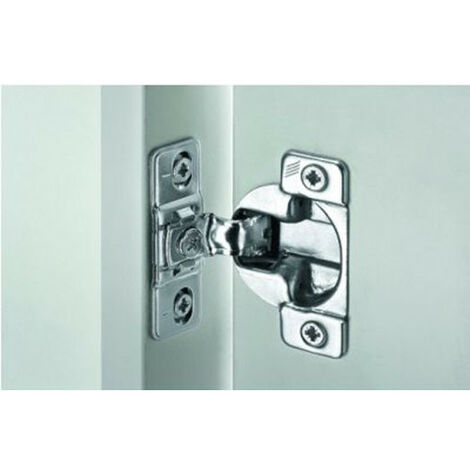 Hettich – Charnière automatique pour meuble – Acier – Diamètre 35mm – Profondeur 10mm – Charge maximale 34mm – Réglage +/- 2mm - PLUS 3 FM