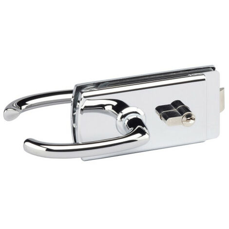 Serrure de milieu LAGUNE à déport 4360 - STREMLER 60 Chromé mat 80 160 (1/6)