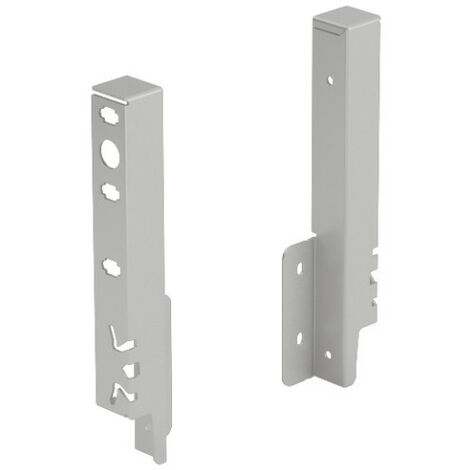 Raccord pour paroi arrière - HETTICH                                Argent                                              282