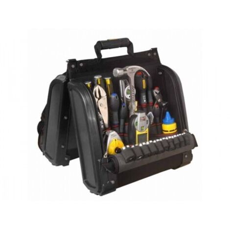 Stanley – Boîte à outils organisateur portable – Servante roulante 390x250x440mm – Charge max 20kg – Poches extérieures – 194231 (1/10)