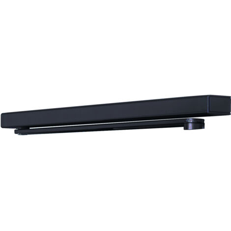 Dormakaba – Bras à glissière pour ferme-porte TS91 – Longueur 442 mm – Spécial ventouse sans claquement – Couleur noir