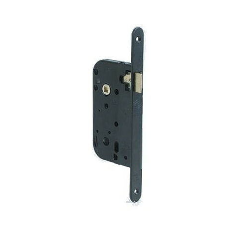 Serrure à encastrer monopoint axe 40 bec de cane NF240 bouts carrés - JPM              40                                                      A Fouillot        Avec  134  60 (1/2)