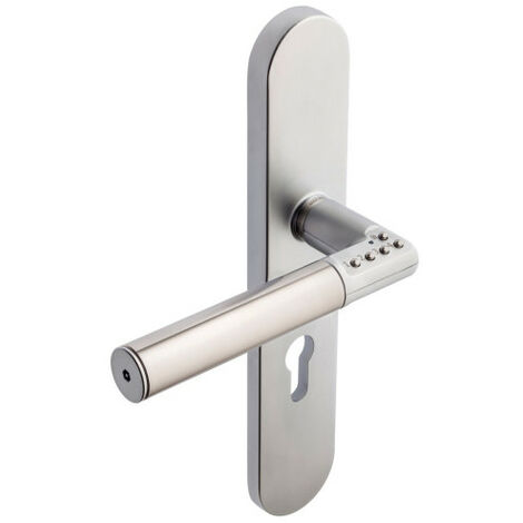 Vachette CODE HANDLE serrure code chromé sécurité avancée